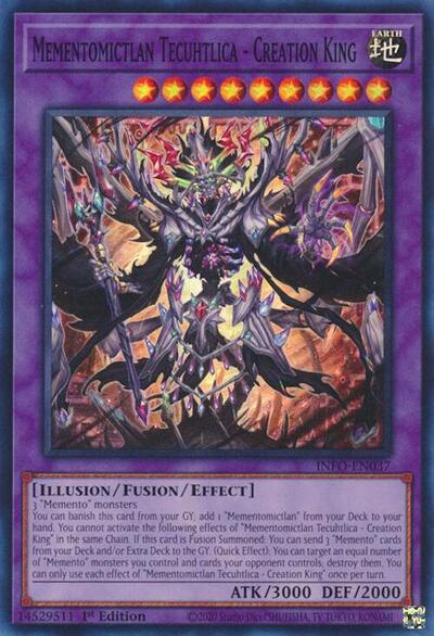 Mementomictlan Tecuhtlica - Creation King (INFO-EN037) [The Infinite Forbidden]