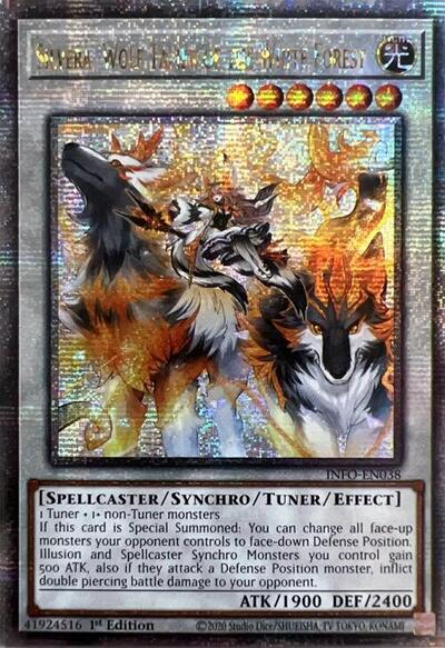 Silvera, Wolf Tamer of the White Forest (Quarter Century Secret Rare) (INFO-EN038) [The Infinite Forbidden]