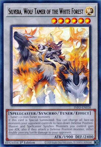 Silvera, Wolf Tamer of the White Forest (INFO-EN038) [The Infinite Forbidden]