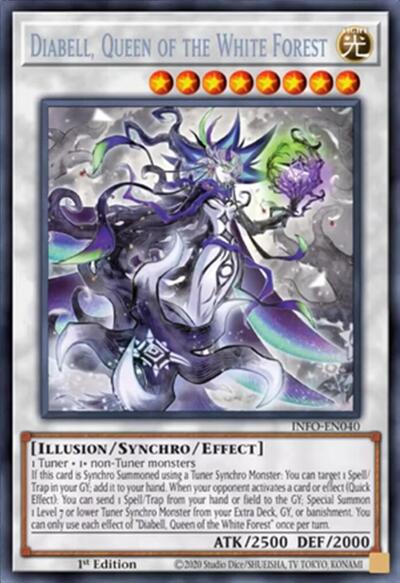 Diabell, Queen of the White Forest (INFO-EN040) [The Infinite Forbidden]