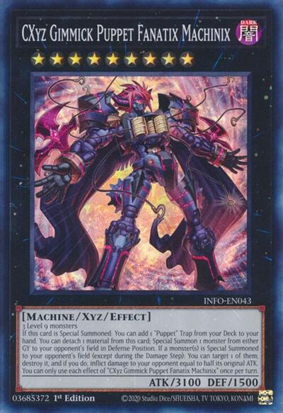 CXyz Gimmick Puppet Fanatix Machinix (INFO-EN043) [The Infinite Forbidden]