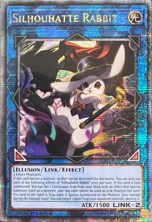 Silhouhatte Rabbit (Quarter Century Secret Rare) (INFO-EN052) - The Infinite Forbidden 1st Edition