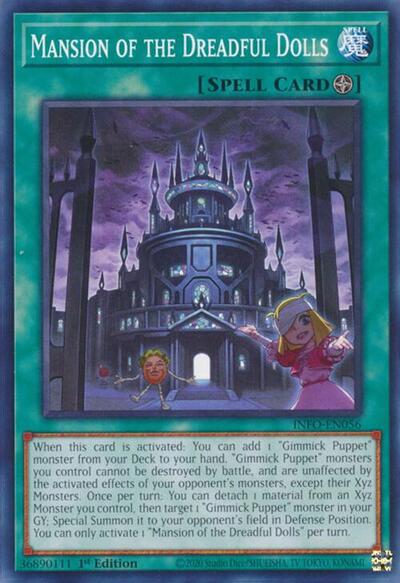 Mansion of the Dreadful Dolls (INFO-EN056) [The Infinite Forbidden]