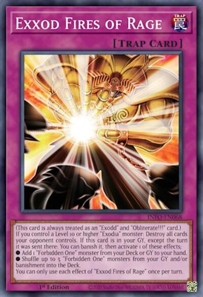 Exxod Fires of Rage (INFO-EN068) [The Infinite Forbidden]