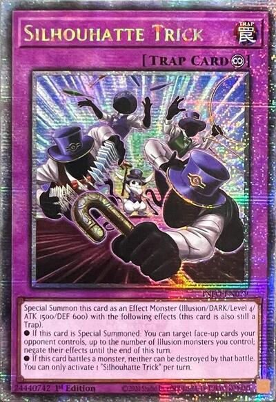 Silhouhatte Trick (Quarter Century Secret Rare) (INFO-EN079) [The Infinite Forbidden]