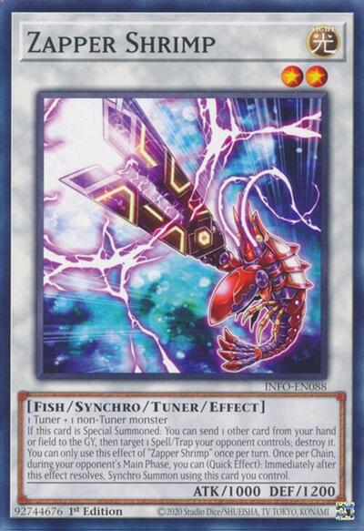 Zapper Shrimp (INFO-EN088) [The Infinite Forbidden]