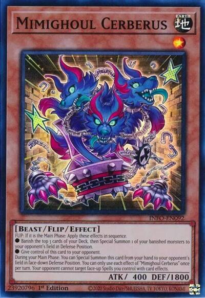 Mimighoul Cerberus (INFO-EN092) [The Infinite Forbidden]