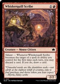 Whiskerquill Scribe (161) [Bloomburrow]