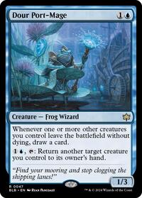 Dour Port-Mage (47) [Bloomburrow]