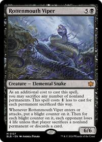 Rottenmouth Viper (107) [Bloomburrow]