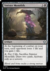 Sinister Monolith (113) [Bloomburrow]