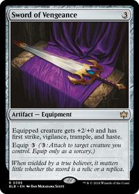 Sword of Vengeance (395) [Bloomburrow]