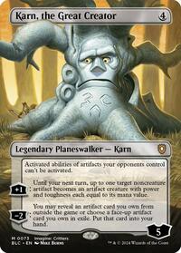 Karn, the Great Creator (Borderless) (73) [Commander: Bloomburrow]