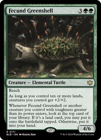 Fecund Greenshell (171) [Bloomburrow]
