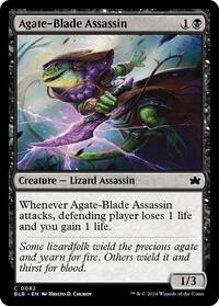 Agate-Blade Assassin (82) [Bloomburrow]