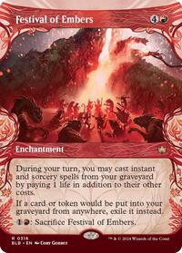 Festival of Embers (Showcase) (316) [Bloomburrow]