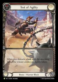 Test of Agility - LGS261 (LGS261) [Flesh and Blood: Promo Cards]