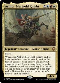 Arthur, Marigold Knight (5) [Commander: Bloomburrow]