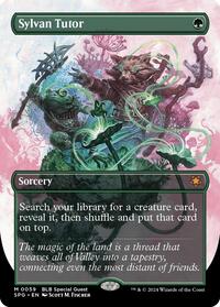 Sylvan Tutor (Borderless) (59) [Special Guests]
