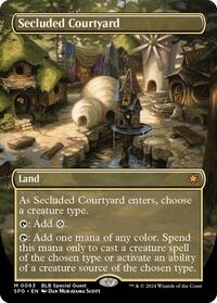 Secluded Courtyard (Borderless) (63) [Special Guests]