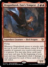 Dragonhawk, Fate's Tempest (132) [Bloomburrow]