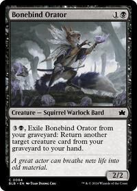 Bonebind Orator (84) [Bloomburrow]