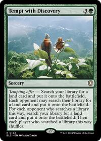 Tempt with Discovery (124) [Commander: Bloomburrow]