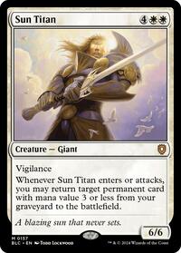 Sun Titan (157) [Commander: Bloomburrow]