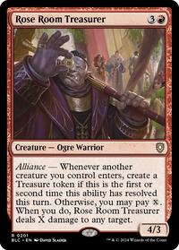 Rose Room Treasurer (201) [Commander: Bloomburrow]