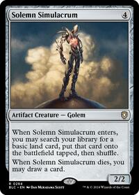 Solemn Simulacrum (284) [Commander: Bloomburrow]