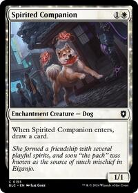 Spirited Companion (155) [Commander: Bloomburrow]