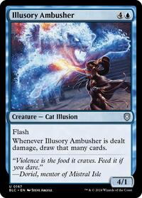 Illusory Ambusher (167) [Commander: Bloomburrow]