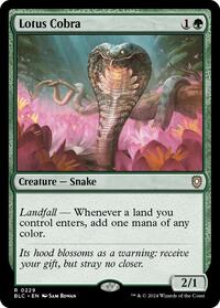 Lotus Cobra (229) [Commander: Bloomburrow]
