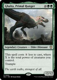 Ghalta, Primal Hunger (220) [Commander: Bloomburrow]
