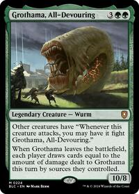 Grothama, All-Devouring (224) [Commander: Bloomburrow]