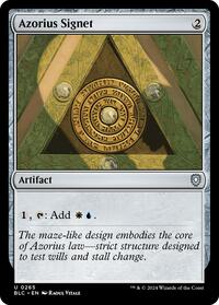 Azorius Signet (265) [Commander: Bloomburrow]
