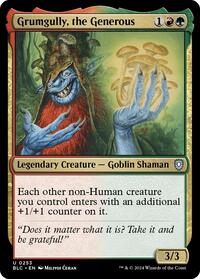 Grumgully, the Generous (253) [Commander: Bloomburrow]