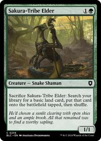 Sakura-Tribe Elder (236) [Commander: Bloomburrow]
