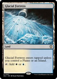 Glacial Fortress (307) [Commander: Bloomburrow]