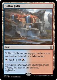 Sulfur Falls (333) [Commander: Bloomburrow]