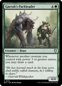 Garruk's Packleader (218) [Commander: Bloomburrow]