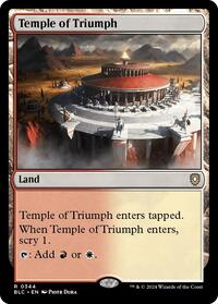 Temple of Triumph (344) [Commander: Bloomburrow]