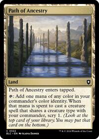 Path of Ancestry (322) [Commander: Bloomburrow]