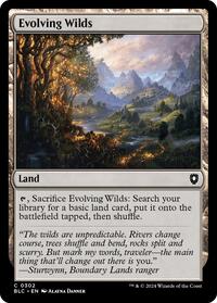 Evolving Wilds (302) [Commander: Bloomburrow]