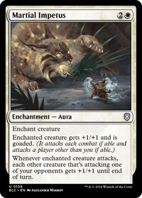 Martial Impetus (108) [Commander: Bloomburrow]
