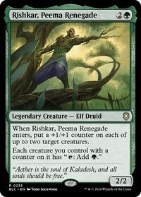 Rishkar, Peema Renegade (235) [Commander: Bloomburrow]