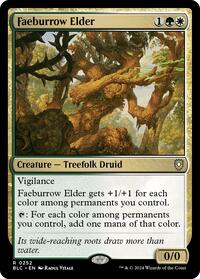 Faeburrow Elder (252) [Commander: Bloomburrow]