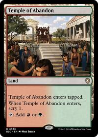 Temple of Abandon (338) [Commander: Bloomburrow]