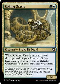 Coiling Oracle (250) [Commander: Bloomburrow]