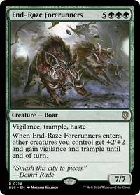 End-Raze Forerunners (214) [Commander: Bloomburrow]